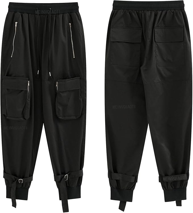 amazon black cargo pants women