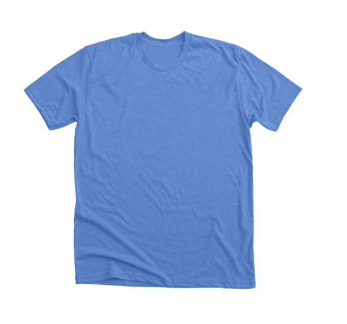 This blue premium unisex customizable tee is an incredible alternative base layer for the Women’s Y2K Blue Thigh High Boots Outfit.