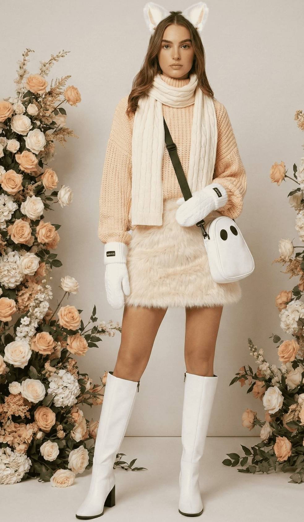 Winter Streetwear Outfit Collection Apricot Aura FLY Clothing Co NYC LA