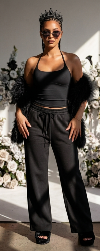 coco jones black version front view